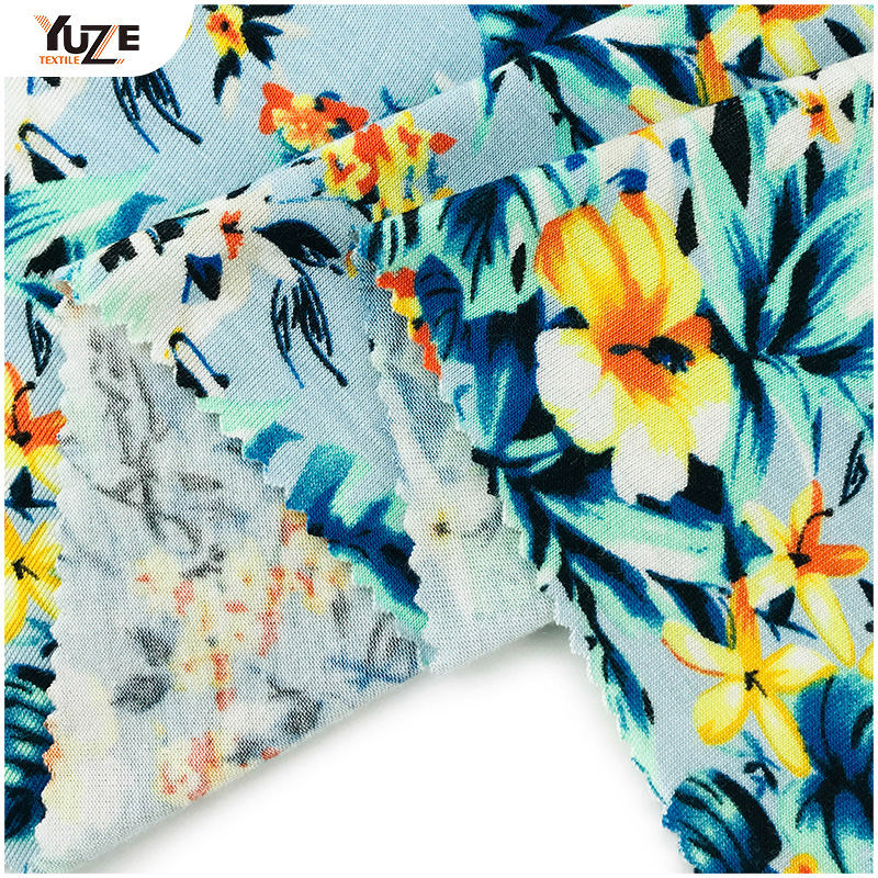 YZGTP-ES1018 Rayon Jersey Spandex in