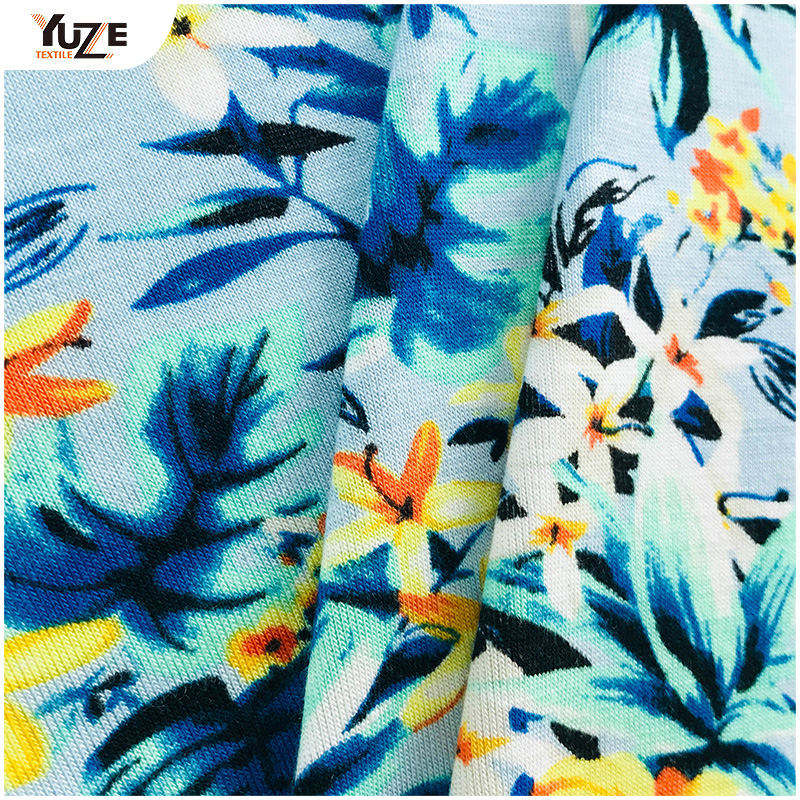 YZGTP-ES1018 Rayon Jersey Spandex in