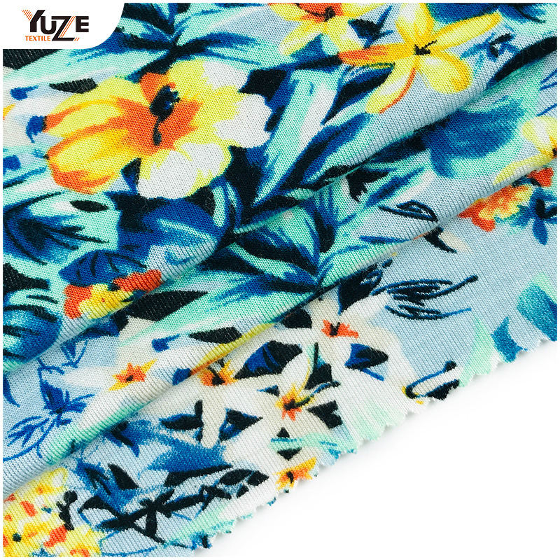 YZGTP-ES1018 Rayon Jersey Spandex in
