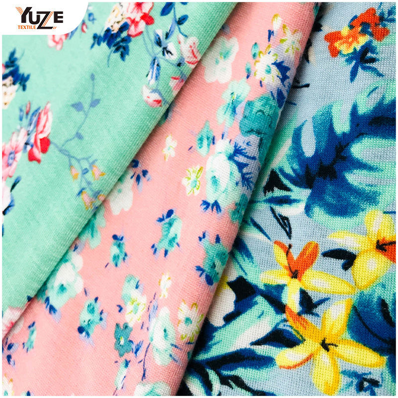 YZGTP-ES1018-2 Rayon Jersey Spandex in