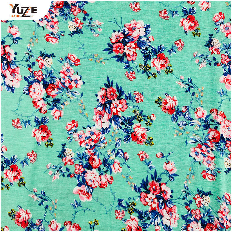 YZGTP-ES1018-2 Rayon Jersey Spandex in