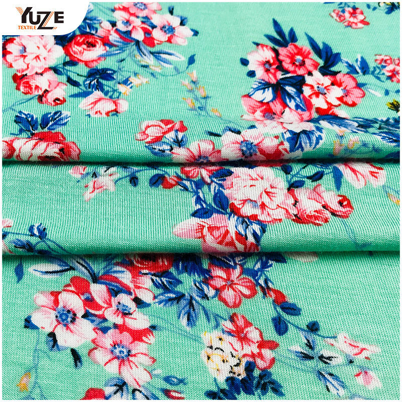 YZGTP-ES1018-2 Rayon Jersey Spandex in