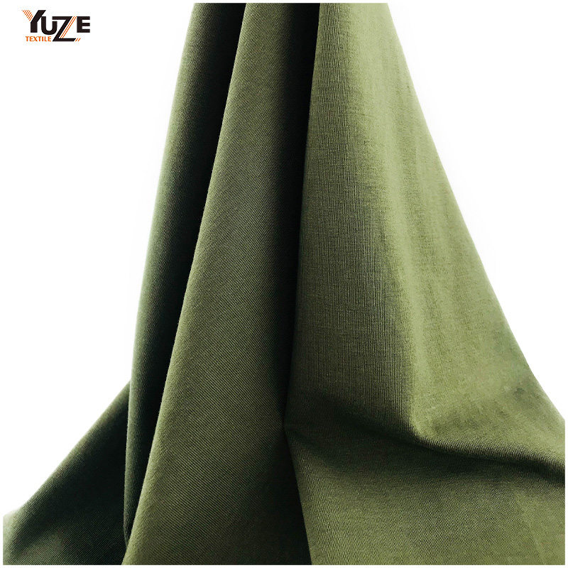 YZK-080029 40S CTN Span Jersey với enzyme rửa cảm ứng mát mẻ