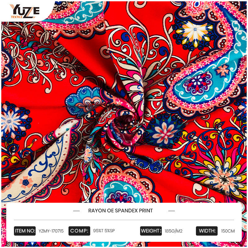 YZMY-170715 RAYON OE SPANDEX IN