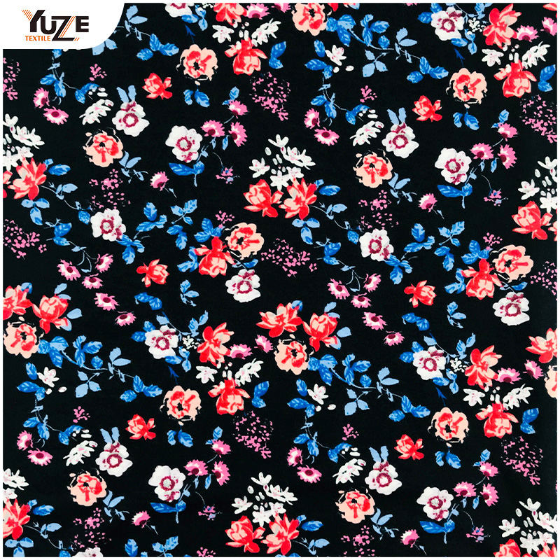 YZS18-118 poly spun in spandex in