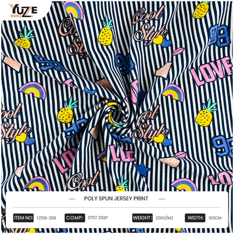YZS18-268 Poly Spun Jersey in