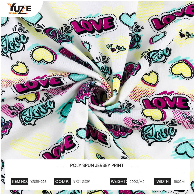 YZS18-273 Poly Spun Jersey in