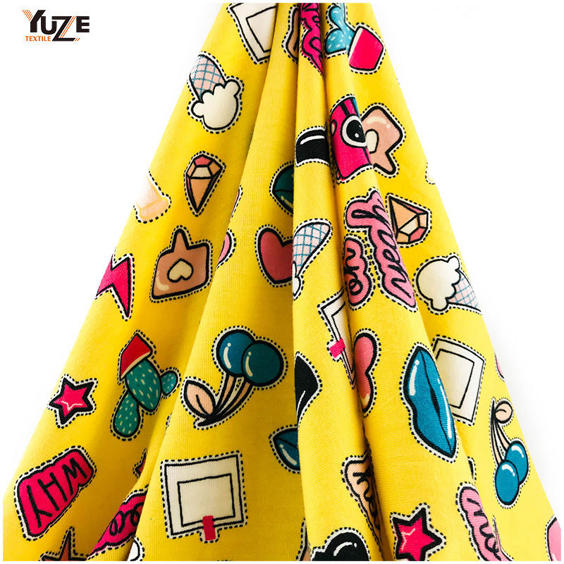 YZS18-278 Poly Spun Jersey Spandex in