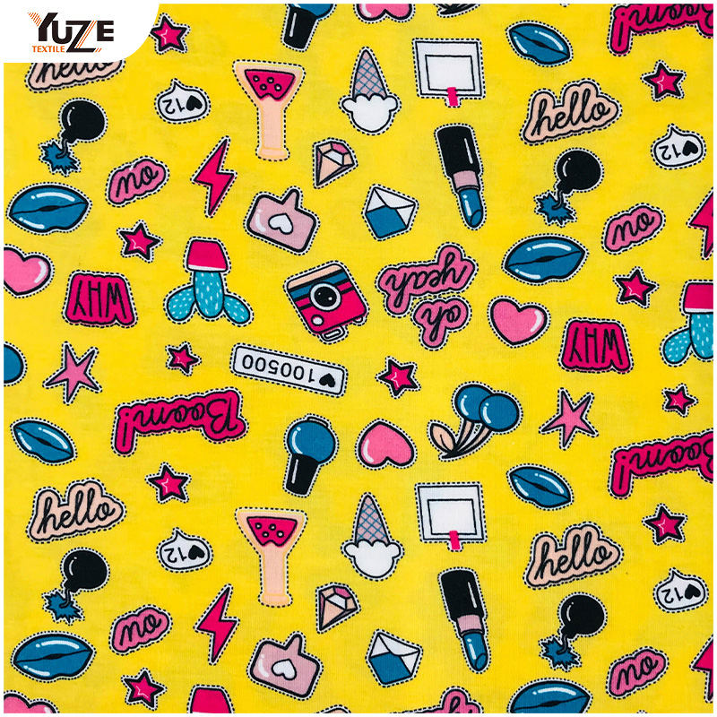 YZS18-278 Poly Spun Jersey Spandex in