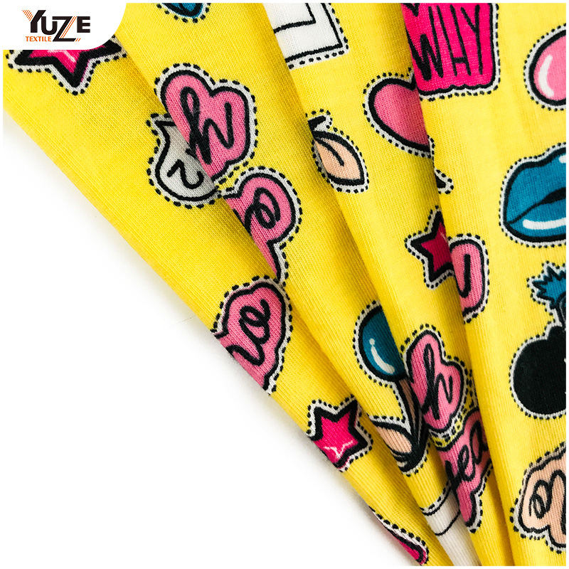 YZS18-278 Poly Spun Jersey Spandex in