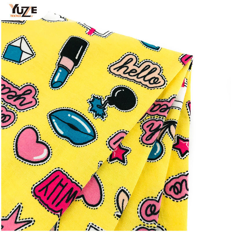 YZS18-278 Poly Spun Jersey Spandex in