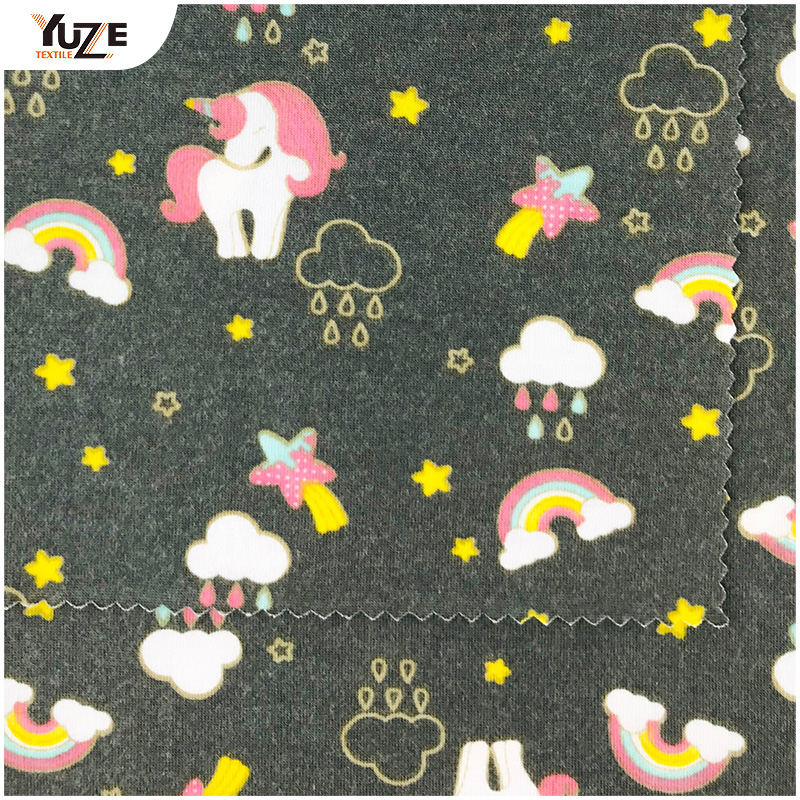 YZS20-726-3 poly spun in spandex in