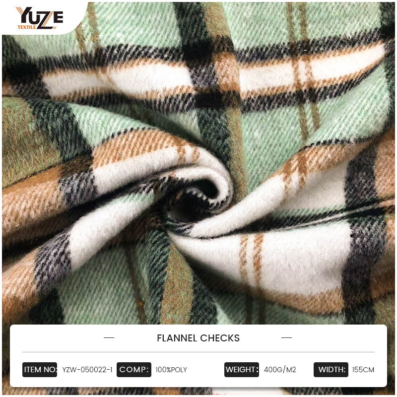 YZW-050022-1 séc flannel