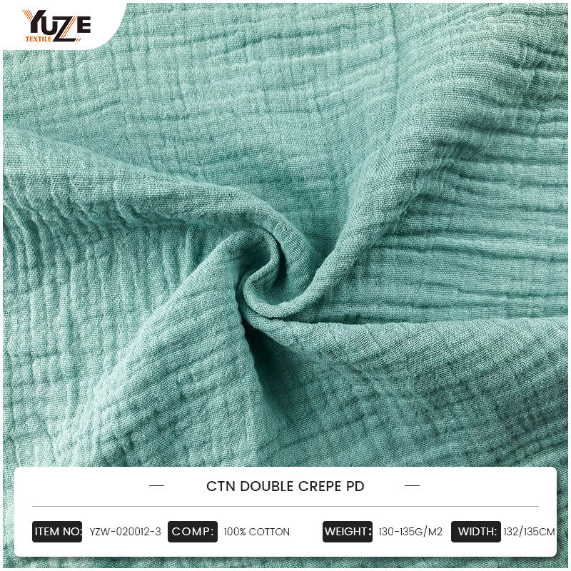 Làm thế nào để YZW-020012-3 Double Crepe PD Fabric Cân bằng trải nghiệm thoải mái và hiệu suất trực quan?