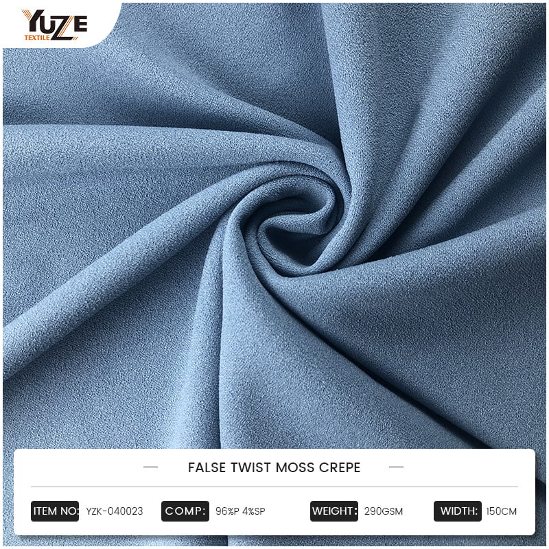 Sự tinh tế về mặt kỹ thuật trong ngành dệt may: Điều gì khiến vải Moss Crepe trở thành sự lựa chọn hàng đầu cho thiết kế thời trang cao cấp?